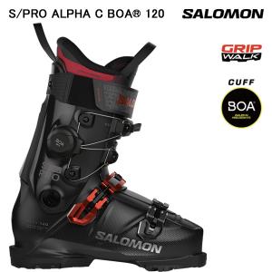 【予約】サロモン スキーブーツ SALOMON S/PRO ALPHA C BOA 120 (26-27 2027) オールラウンド スキーブーツ 爆買