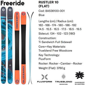 【予約】ブリザードスキー RUSTLER 10...の詳細画像4