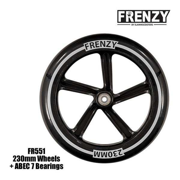 FRENZY フレンジー キックボード スペアウィール FR551 230mm ＋ ABEC 7 B...