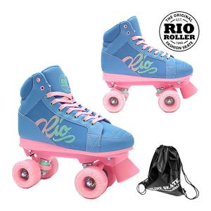 ワイリー・コヨーテ フィギュア　ローラースケート RIO ROLLER(リオローラー) クワッドスケート ROSE Black RIO3
