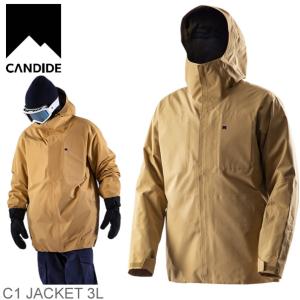 CANDIDE キャンディッド スキーウェア C1 JACKET 3L Sand スノーウェア スリーレイヤー ジャケット｜websports