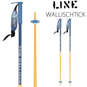 ライン スキーポール 2022 WALLISCHTICK Orange-Blue トムウォリッシュ LINE  ストック (21-22) 日本正規品｜websports