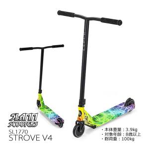 フリースタイルスクーター SLAMM SCOOTERS キックスクーター STROBE V4 Strobe Laser  SL1770 キックボード 大人用｜websports