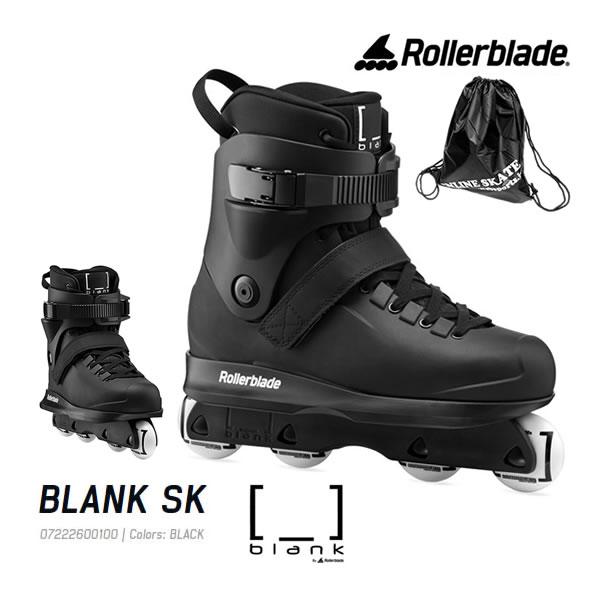 アグレッシブインラインスケート ローラーブレード  2024 BLANK SK Black ホワイト...