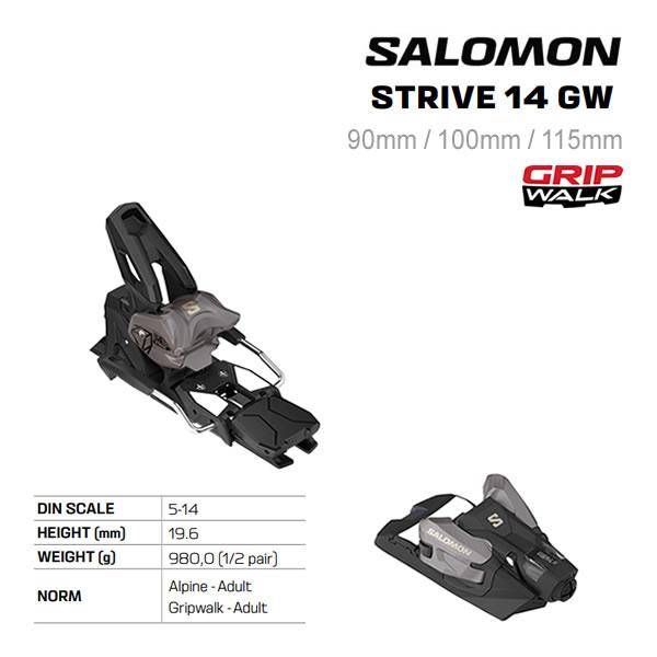 サロモン ビンディング STRIVE 14 GW Metal (L41775100) SALOMON...