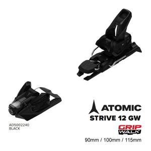 アトミック ビンディング STRIVE 12 GW Black (AD5002240) ATOMIC ストライブ12GW (24-25 2025) フリーライド ビンディング｜websports