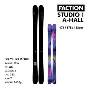 Faction Mana2 173cm スキー板　23-24シーズン Faction Mana 2 | 2024 All-mountain Freeride Ski – Faction