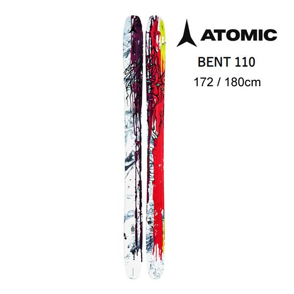 アトミックスキー板 2024 BENT 110 スキー板 単品 (板のみ) AA0029926 ベン...