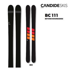 CANDIDE SKIS キャンディッド スキー 2024 BC 111 ビーシー111 スキー板 単品 (板のみ) 23-24 日本正規品｜WebSports