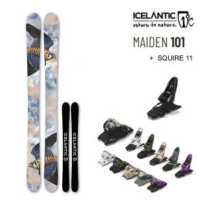 ICELANTIC スキー 2024 MAIDEN 91 メイデン91 (23-24) + 24 マーカー 