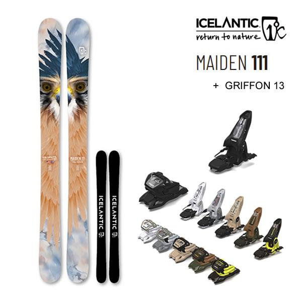 ICELANTIC スキー 2024 MAIDEN 111 メイデン111 (23-24) + 24...