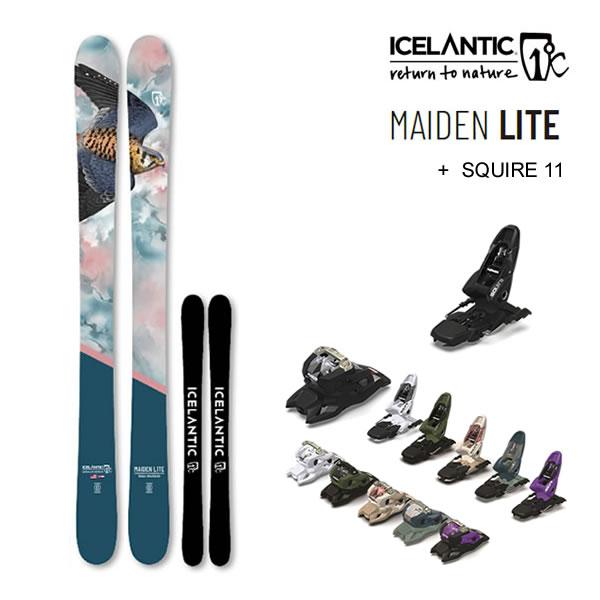 ICELANTIC スキー 2024 MAIDEN LITE メイデンライト (23-24) + 2...