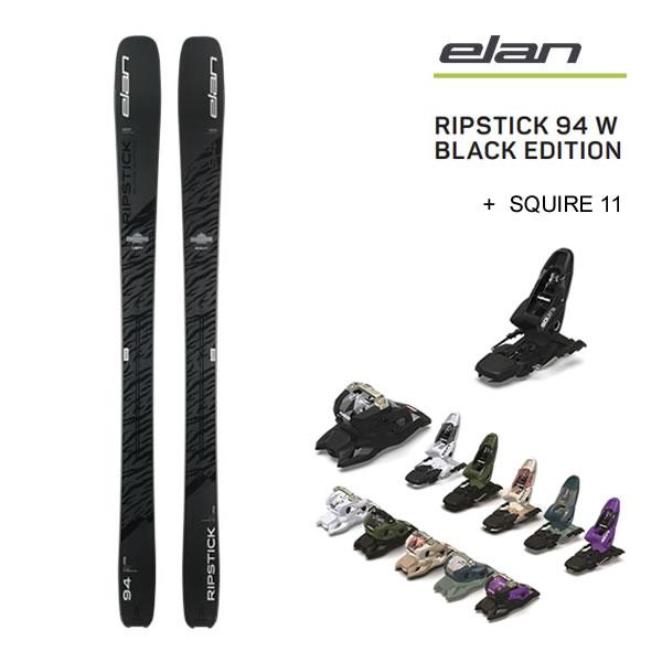 エラン スキー板 2024 RIPSTICK 94 W Black Edition (23-24) ...
