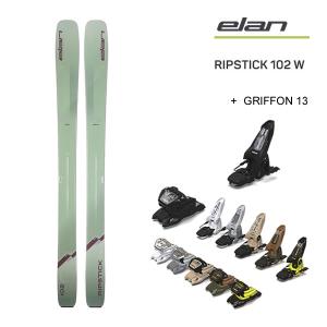 エラン スキー板 2024 RIPSTICK 102 W リップスティック (23-24) + 24 マーカー GRIFFON 13 ID 100mm ブレーキ elan 日本正規品｜websports