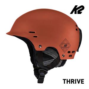 K2 ケーツー スノーヘルメット 2024 THRIVE Rust スライブ S230800801 K2 HELMET 23-24 スキー＆スノーボード ヘルメット スノー用品｜websports