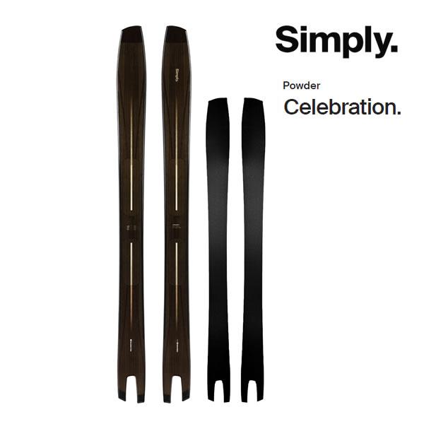 Simply. シンプリー スキー Celebration. セレブレーション スキー板 単品 (板...