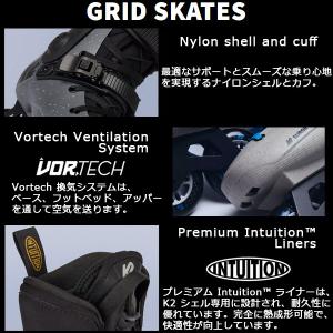 K2 インラインスケート 大人 GRID 80...の詳細画像4