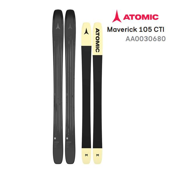 アトミック スキー板 2026 MAVERICK 105 CTI スキー板 単品 (板のみ) AA0...