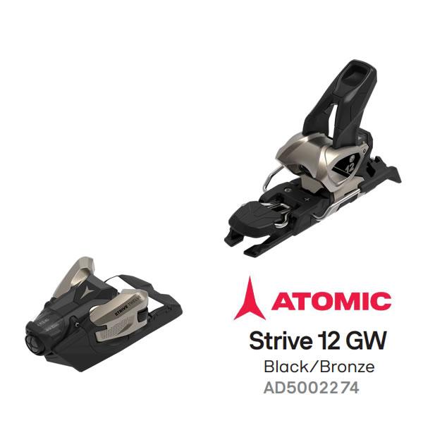 アトミック ビンディング STRIVE 12 GW Black-Bronze ATOMIC ストライ...