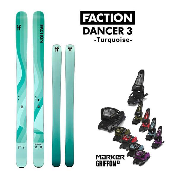 FACTION SKI DANCER 3 Tuq (25-26 2026) + 26 マーカー GR...