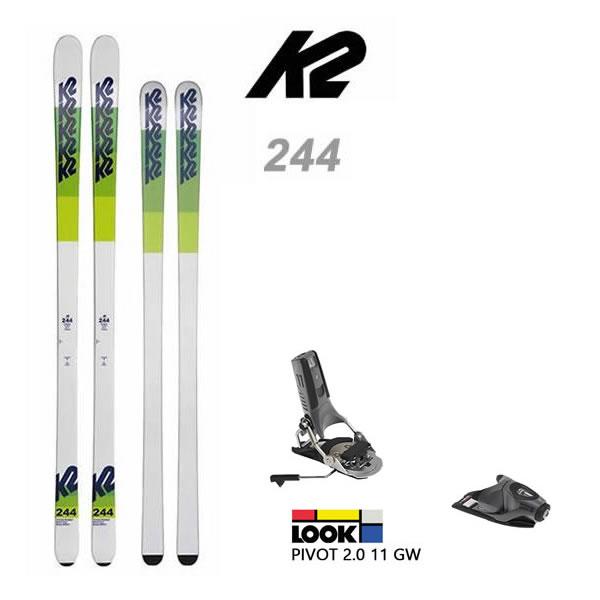 K2 モーグルスキー 244 トゥーフォーフォー (25-26 2026) + 26 ルック PIV...
