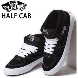 VANS HALF CAB バンズ ハーフキャブ BLACK スケートシューズ