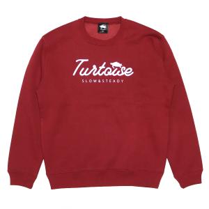 TURTOISE タータス / クルーネック トレーナー スウェット / GROUND CREW - BURGUNDY / 20FW｜websports