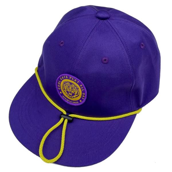 P01  / スナップバックキャップ / COOL CATS CAP - PURPLE / PLAY...
