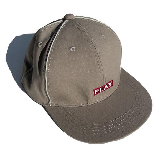 P01 / スナップバックキャップ / PLAY LIFE CAP - GREIGE / PLAY ...