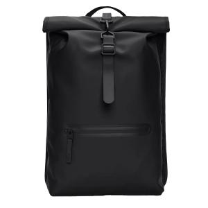 RAINS （レインズ） / バッグ　防水 バックパック リュックサック / ROLLTOP RUCKSACK - BLACK / 904-41-13320 01 黒 ブラック｜websports