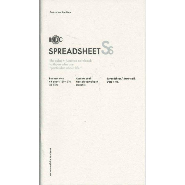 【メール便8冊まで-9冊以上は宅配便のみ】LUDDITE　ファンクションノート　Ａ5スリム　スプレッ...