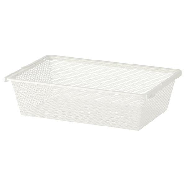 [IKEA/イケア/通販]BOAXEL ボーアクセルメッシュバスケット, ホワイト,60x40x15...