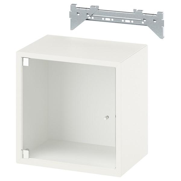 [IKEA/イケア/通販]EKET エーケトウォールキャビネット ガラス扉付, ホワイト,35x25...