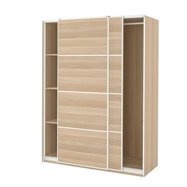 [IKEA/イケア/通販]PAX パックス / MEHAMN メーハムンワードローブ, ホワイトステ...