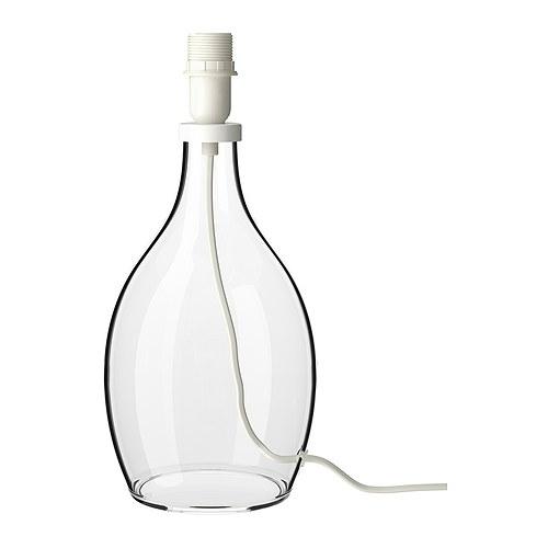 IKEA/イケア BRAN テーブルランプベース, クリアガラス