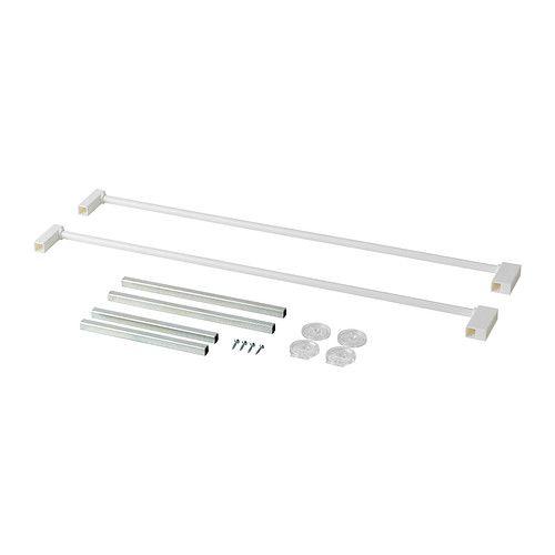 IKEA/イケア PATRULL KLAMMA ベビーゲート用延長ゲート, ホワイト