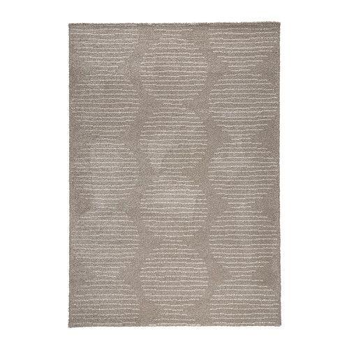 IKEA/イケア LILLEROD ラグ パイル長, ベージュ