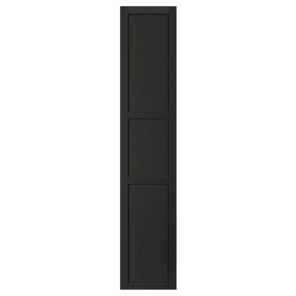 [IKEA/イケア/通販]LERHYTTAN レルヒッタン 扉, ブラックステイン, 40x200 ...