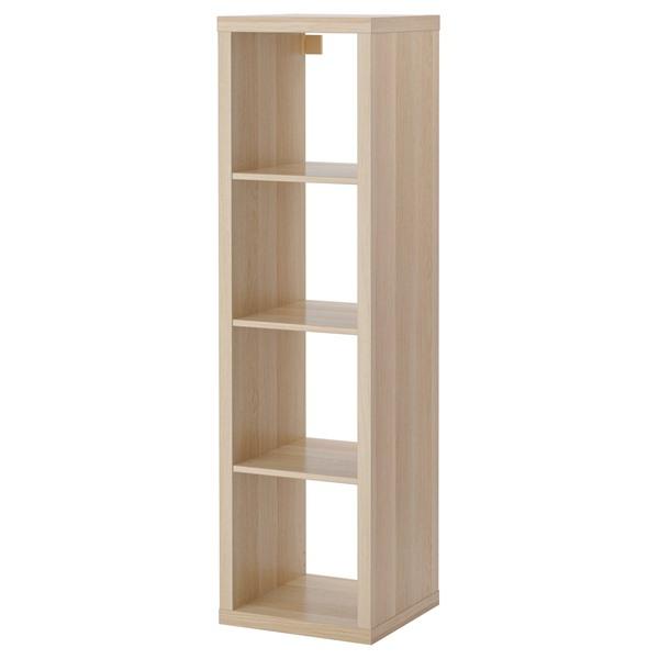【IKEA/イケア/通販】KALLAX カラックス シェルフユニット, ホワイトステインオーク調[I...