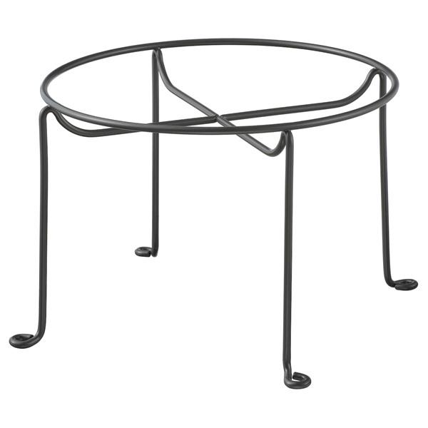 【IKEA/イケア/通販】VARDAGEN ヴァルダーゲン ドリンクサーバー用スタンド, ダークグレ...