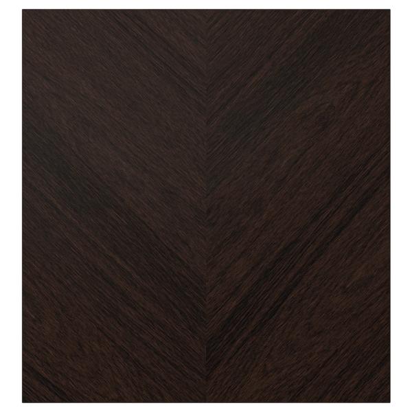 [IKEA/イケア/通販]HEDEVIKEN ヘデヴィーケン 扉, ダークブラウン ステインオーク材...