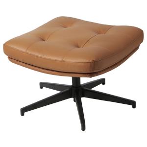 [IKEA/イケア/通販]HAVBERG ハーヴベリ オットマン, グラン/ボームスタード ゴールデンブラウン[H](10531659)