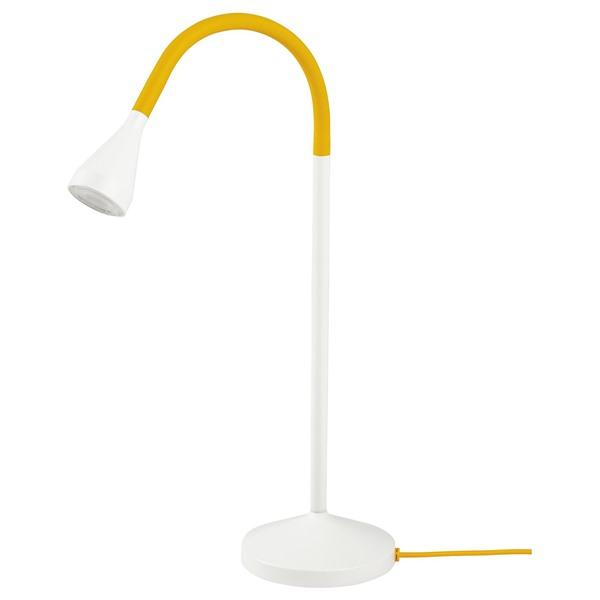 [IKEA/イケア/通販]NAVLINGE ネーヴリンゲLED照明 デスク用, イエロー/ホワイト[...