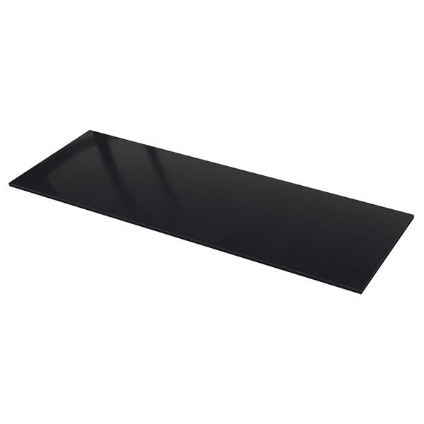 [IKEA/イケア/通販]KASKER カスケルカスタムメイドワークトップ, ブラック ストーン調/...