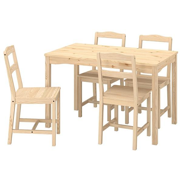 [IKEA/イケア/通販]HAGERNAS ヘーゲルネステーブル＆チェア4脚, パイン材[J](10...
