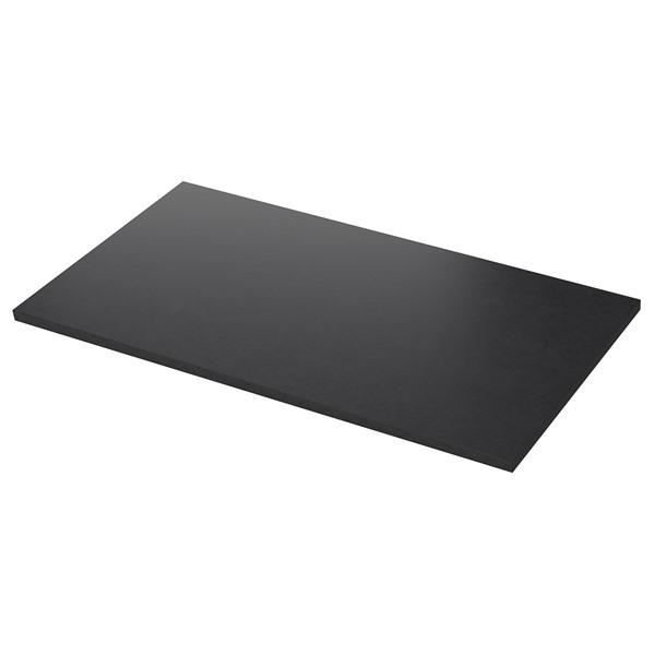 [IKEA/イケア/通販]EKBACKEN エークバッケンワークトップ, ブラック/ラミネート,12...