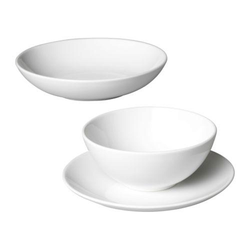 IKEA/イケア FARGRIK 食器18点セット, ホワイト