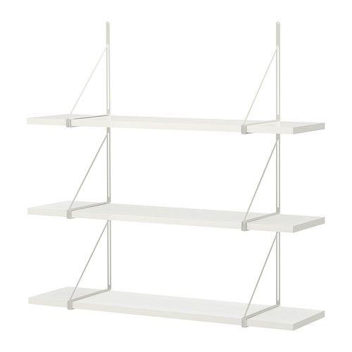 IKEA/イケア EKBY JARPEN/EKBY GALLO ウォールシェルフ, ホワイト