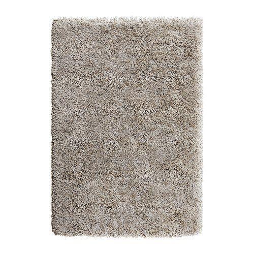 IKEA/イケア GASER ラグ パイル長, ベージュ
