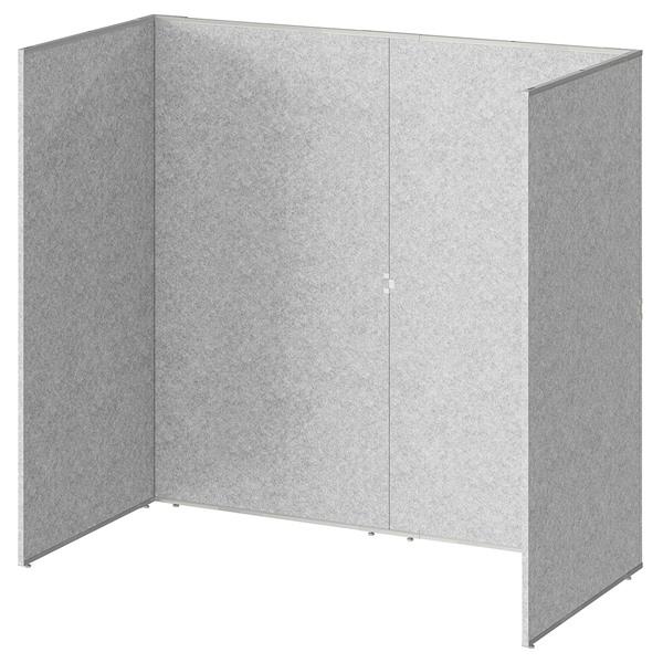 【IKEA/イケア/通販】SIDORNA シドルナ ルームディバイダー, グレー[5](194808...